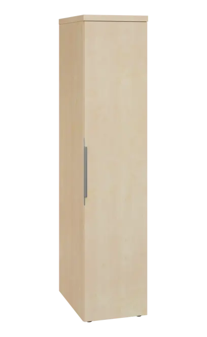 SIST 5 - 42 šatní skříň, 1-dveřová, tyč, pravá, 1820x400x600, bříza světlá